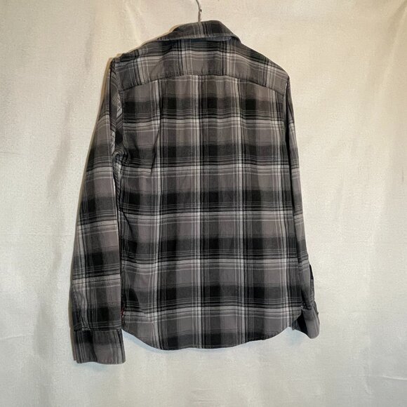 Men's Wrangler Button Down Shirt‎ Grey and Black Western Small - Picture 4 of 4